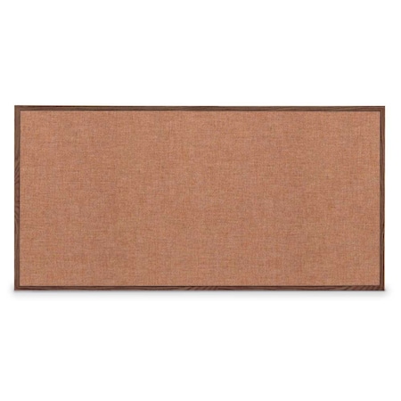 United Visual Products Combo Board, 60"x36", Satin Frame/Black Porcelain & Forbo UVDECORK6036-BLKPORC-FORBO